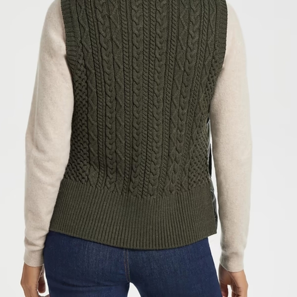 Anatomie Printed‎ Fallon Vest Cheetahflage/Army Green - Picture 3 of 6